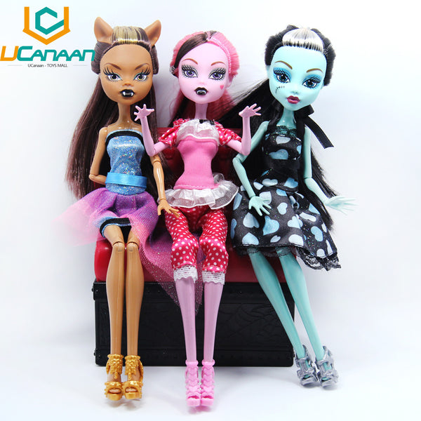 Monster Girls Plastic Classic Doll Toys